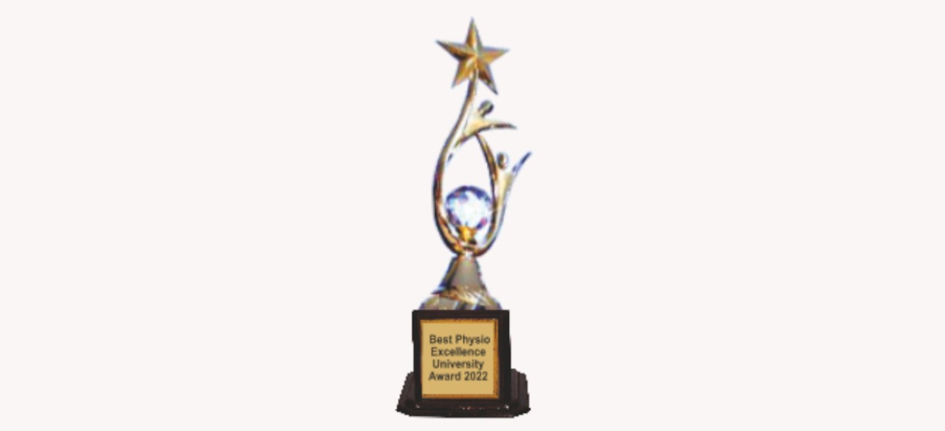 Best Physio Excellence University Award 2022
