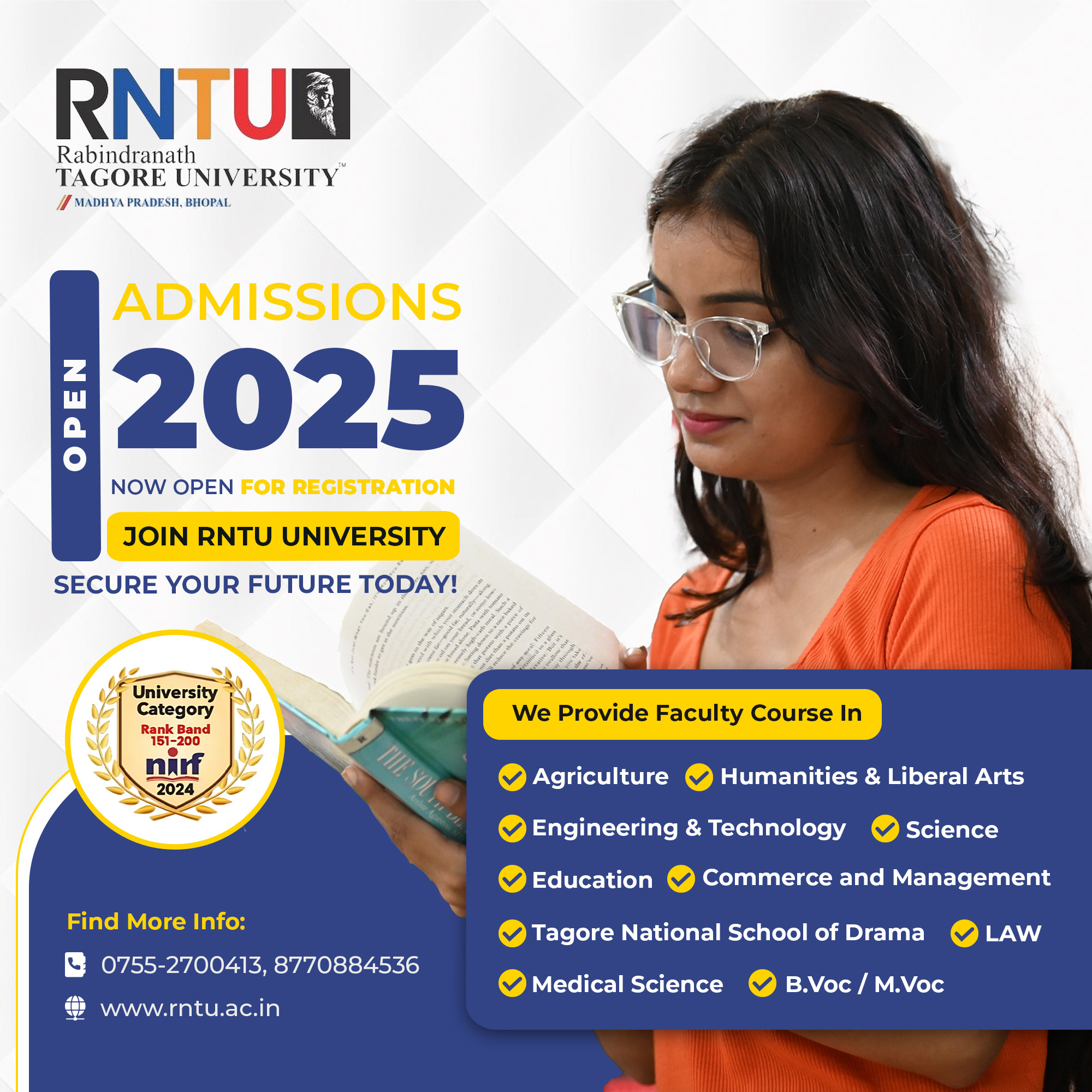 RNTU Admission
