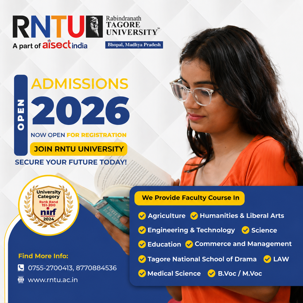 RNTU Admission