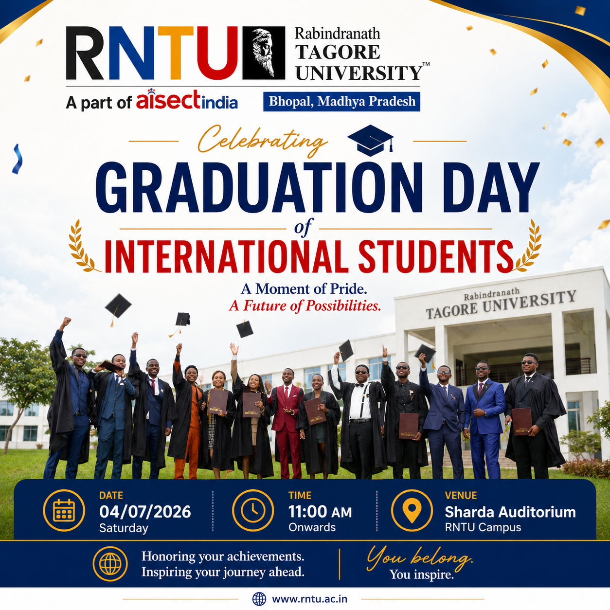 Graduation Day of International Students